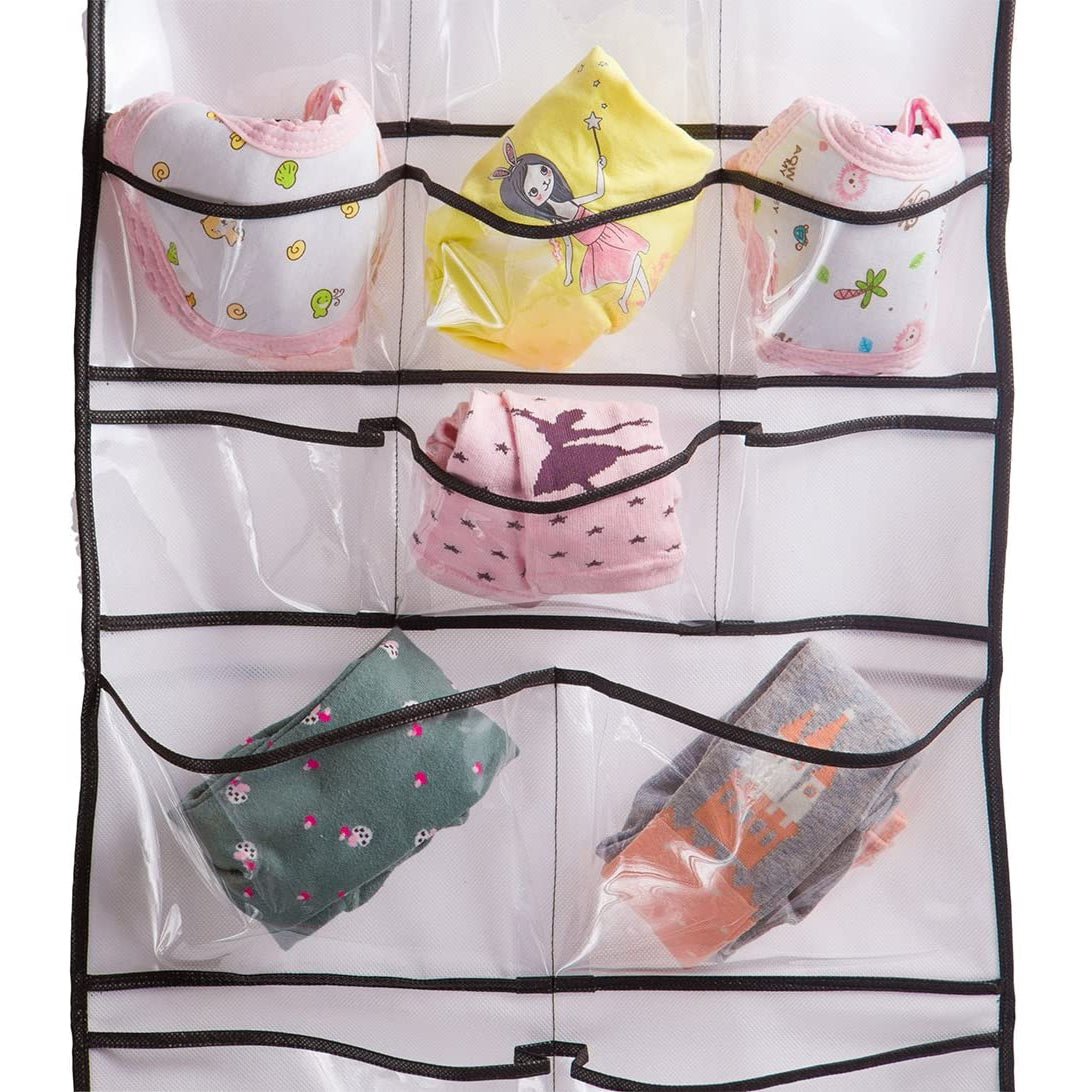 Двустранен Органайзер за Закачалка с 42 Джоба за Съхранение - Atron - Atron Двустранен Органайзер за Закачалка с 42 Джоба за Съхранение - Atron - Atron